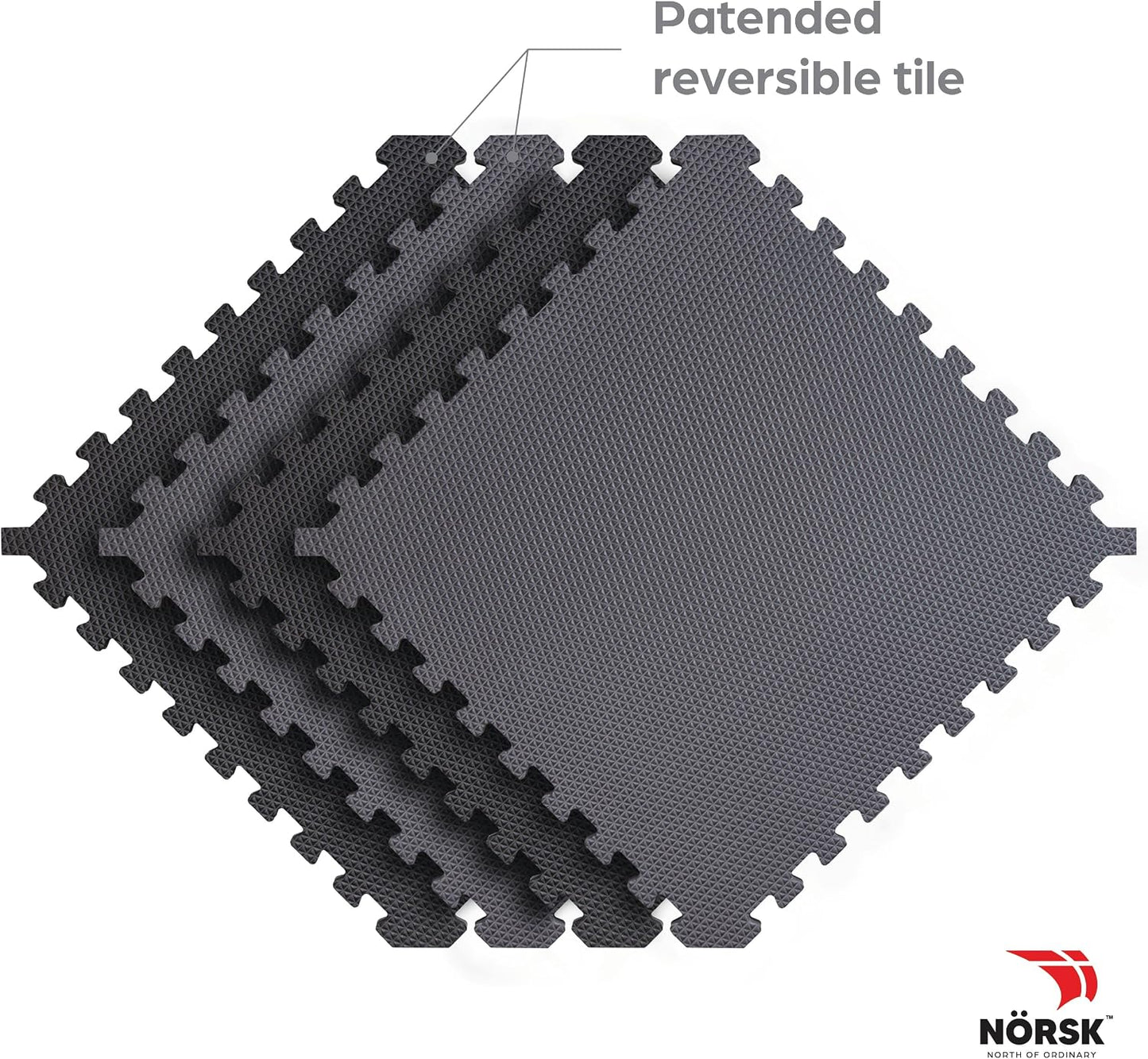 Alfombrillas reversibles gimnasio EVA 20 losetas 80ft2