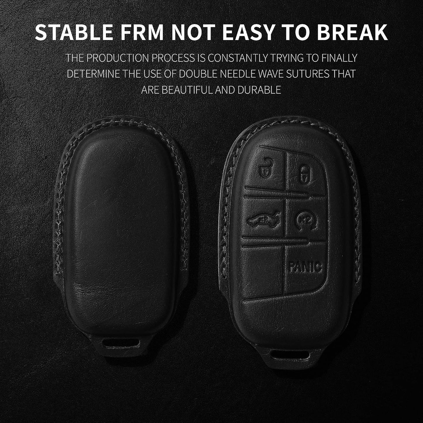 Funda llavero cuero para Jeep Grand Cherokee Renegade