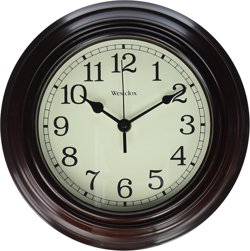 Reloj para Pared Marrón 33883P con Diseño Clásico