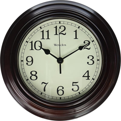 Reloj para Pared Marrón 33883P con Diseño Clásico