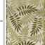 Alfombra dormitorio 12x15ft verde marfil fácil limpieza
