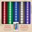 Kit tira luces LED multicolor 12pulg control remoto