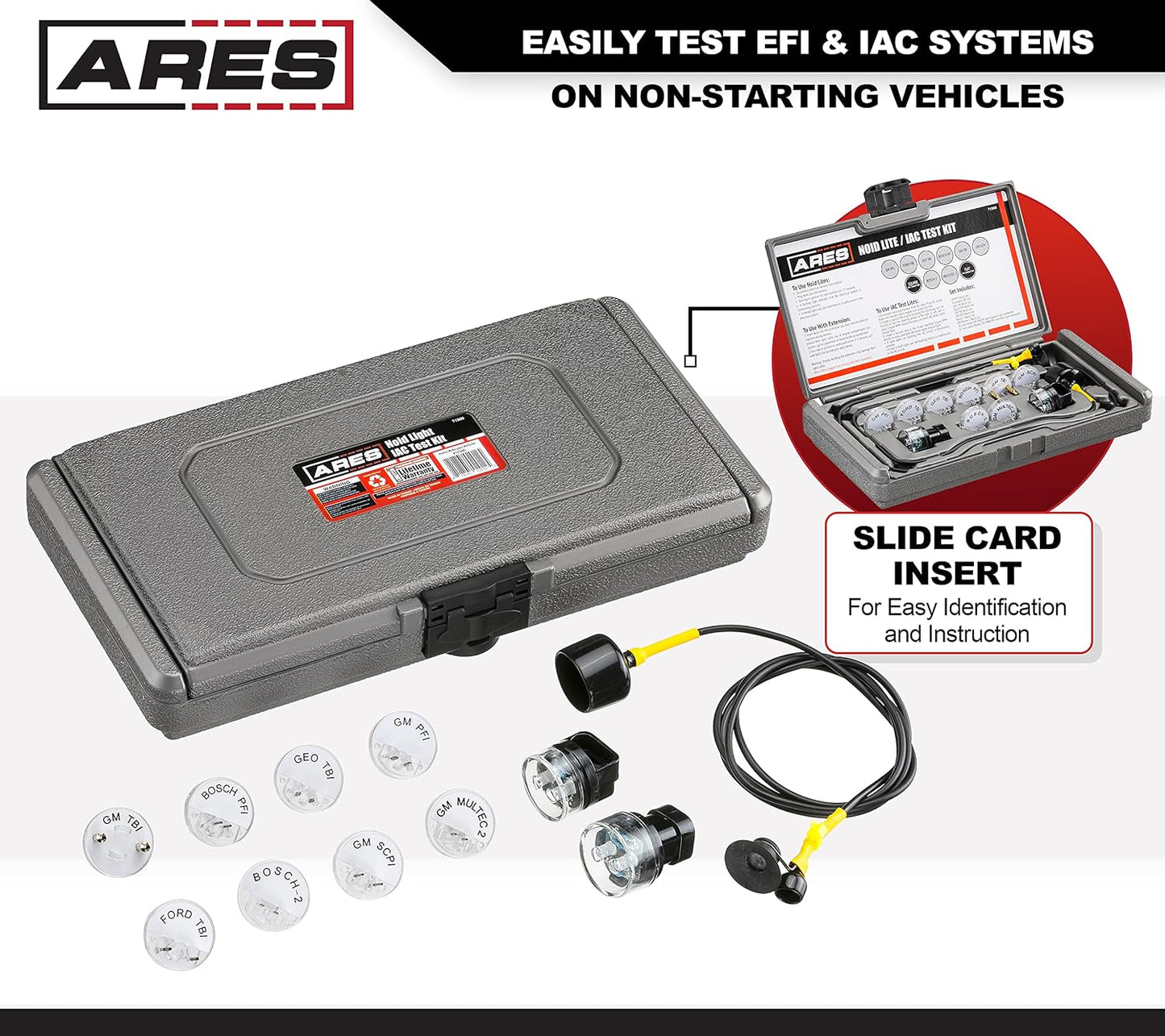 Kit prueba luz noid IAC para sistemas EFI