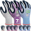7 Pares Guantes Jardinería Mujer Microespuma