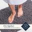 Set 2 Alfombras Baño Felpa Secado Rápido 24x17 30x20