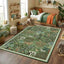 Alfombra Selva 8x10ft Lavable Antiderrap Pelo Bajo