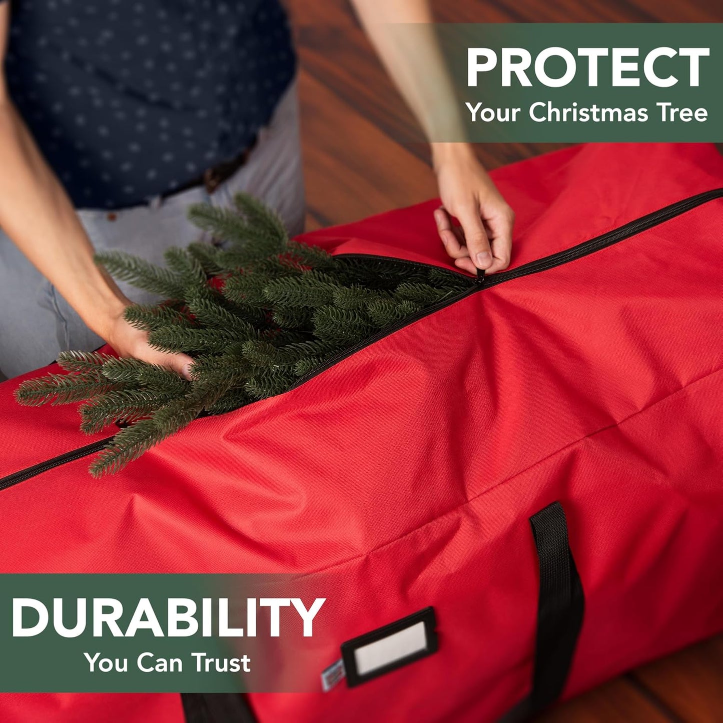 Bolsa almacenamiento árbol Navidad 9ft impermeable