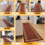 Alfombra pasillo 2'7x9'6 antiderrap color rojo