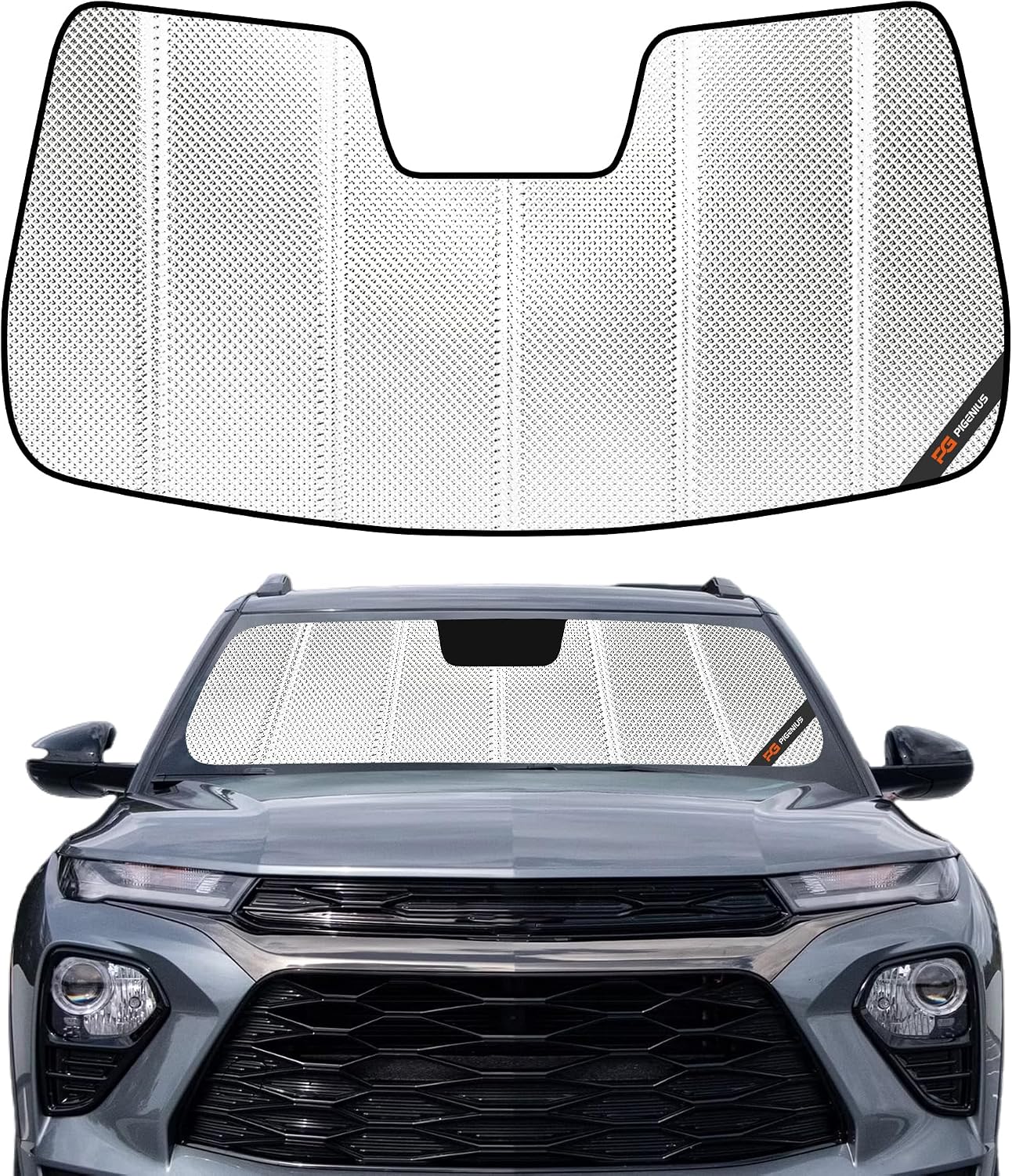 Parasol parabrisas Chevrolet Trailblazer 21-24 con bolsa