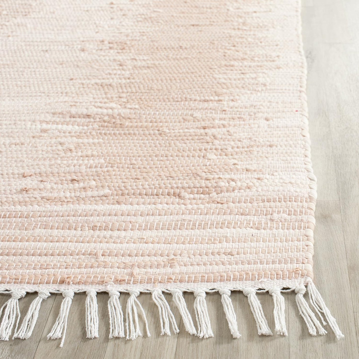 Alfombra algodón tejida a mano Montauk Safavieh Beige