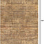 Alfombra área Saturn Collection 9x12ft beige gris