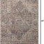 Alfombra área 5'3x7'9 color plata