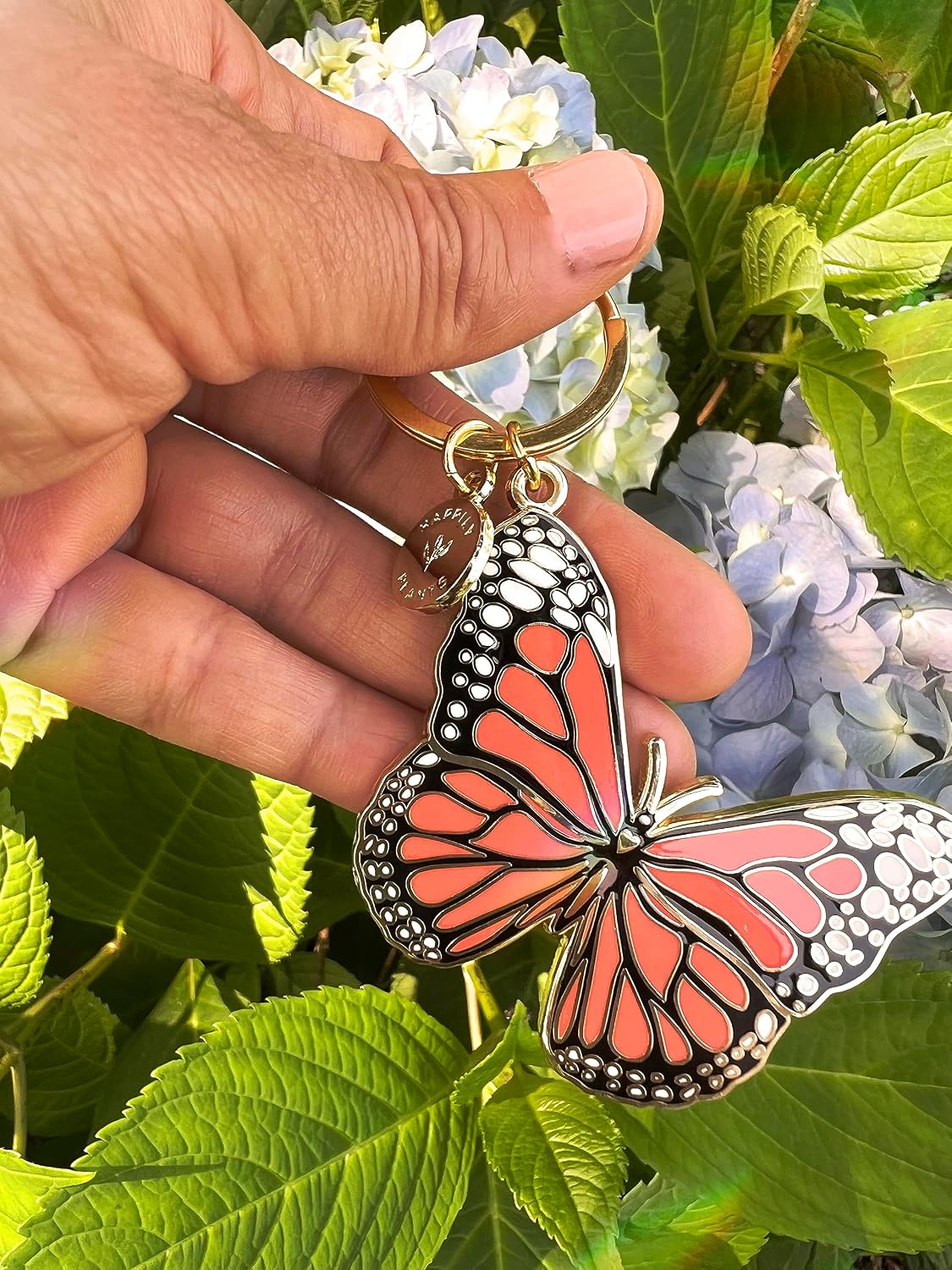 Llavero mariposa monarca regalo mujer