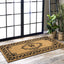 Alfombra fibra coco 3x6ft resistente manchas patio terraza