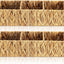 2 Cestas Almacenamiento Mimbre 3 Secciones Rectangular Baño