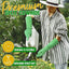 Guantes jardinería cuero largos antiestacas