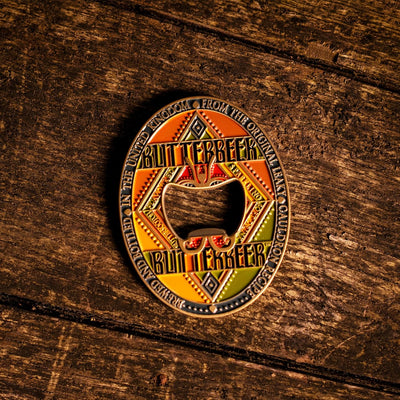 Abrebotella magnética Harry Potter MinaLima latón