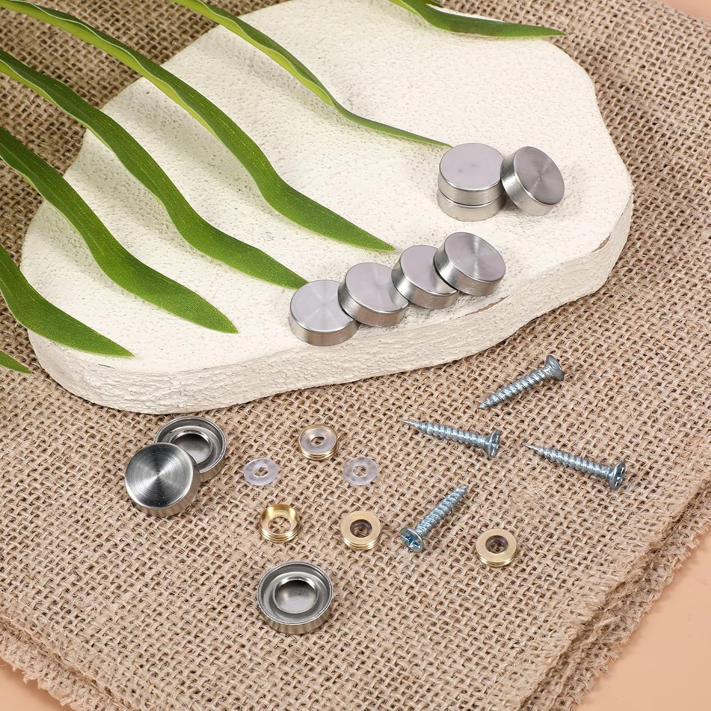 30 S Decorativas Acero Inox 0.63pulg para Letreros