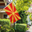 Bandera Macedonia 3x5ft poliéster ojales latón