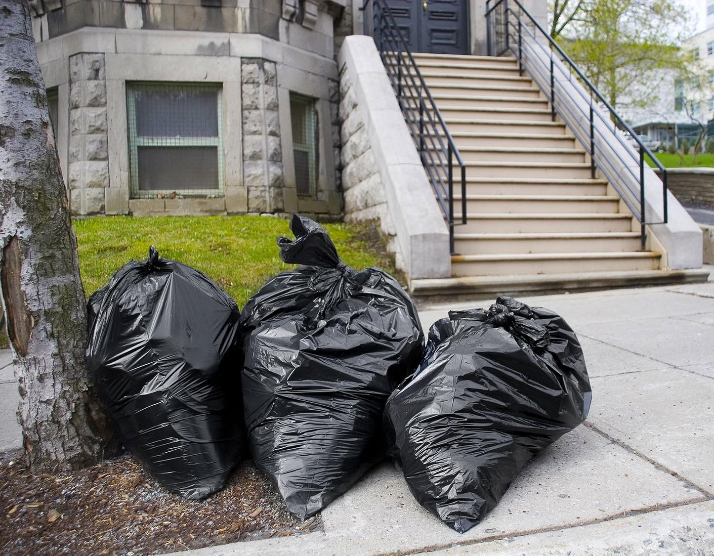 Bolsas basura 55gal 3mil para contratistas 50 pzas