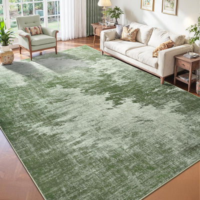 Alfombra área 4x6ft para sala suave antideslizante lavable