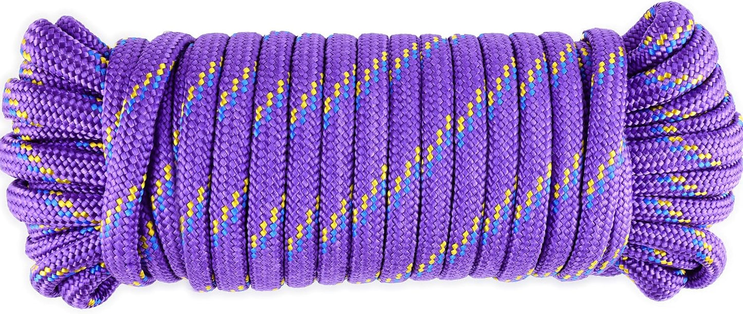 Cuerda nailon trenzado diamante 3/8" x50ft UV resistente