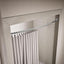 Barra ducha curvada acero inox pulido 60-76"