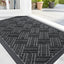 Tapete goma natural antiderrap impermeable puerta delantera
