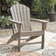Silla Adirondack Sundown Treasure HDPE color marrón claro
