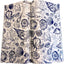 300 Hojas Papel Cera Concha Mar Impermeable para Hamburguesas
