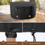 Funda redonda para muebles patio 70x34" impermeable 600D