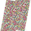 Pajitas florales rosas amarillo blanco 7.75pulg pack 50