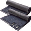 2 Tapetes Bienvenida 30x17" Color Gris Acero para Hogar