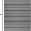 Alfombra patio balcón 5x7ft color azul
