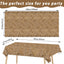 3 Pzas Mantel Paja 105x54pulg Temática Vaquero Fiesta