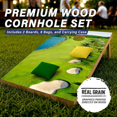 Tablas cornhole madera 4x2ft 10 diseños vintage