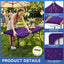 Manta elástica para mesa rectangular 8ft camping