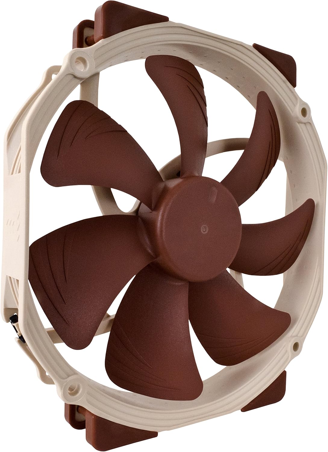 Ventilador silencioso 4 pines 5.512pulg marrón