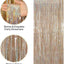 2 Cortinas Flecos Aluminio Decoración Fiesta Boda