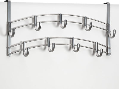 Ganchos puerta 9 pzas para toallas baño dormitorio
