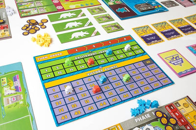 Set mesa Dinosaur Island estrategia 8+