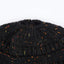 Gorro punto confeti acanalado con cola adulto