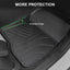 Tapetes Honda CRV 23-26 2da fila negro con protectores