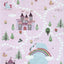 Alfombra área unicornios 6pulg7x9pulg6 castillo mapa