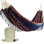 Hamaca bohemia con borla para interior y exterior resistente