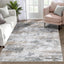 Alfombra boho 3x5" antiderrap sala dormitorio