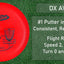 Set golf disco para principiantes putter driver