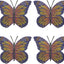 4 Manteles Mariposa con Strass Decoración Hogar y Cocina