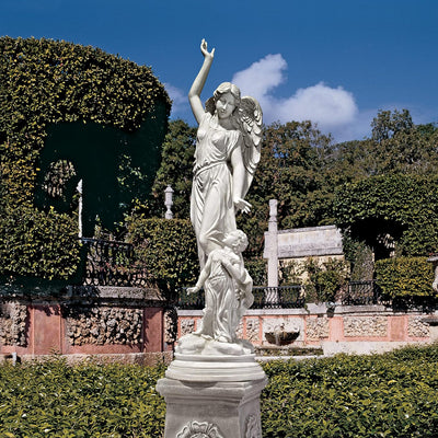 Estatua Reina de los Ángeles Guardiana Niños