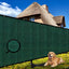Rejilla privacidad valla 4x25ft color verde